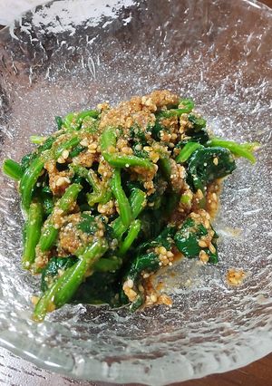 ほうれん草の胡麻和え-レシピのメイン写真