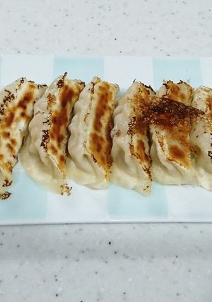 フライパンで本気！餃子の美味しい焼き方♫-レシピのメイン写真