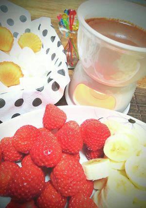 ぶっこみ☆チョコフォンデュ♪-レシピのメイン写真