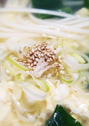 お年寄り絶賛シリーズ☆簡単♪乾麺スープ☆-レシピのメイン写真
