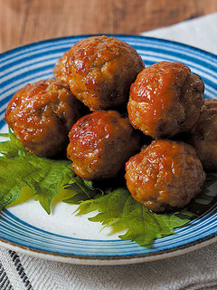 鶏つくねの照り焼き-レシピのメイン写真