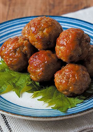 鶏つくねの照り焼き-レシピのメイン写真