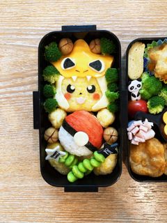 キャラ弁 メガトウキョー ピカチュウ-レシピのメイン写真