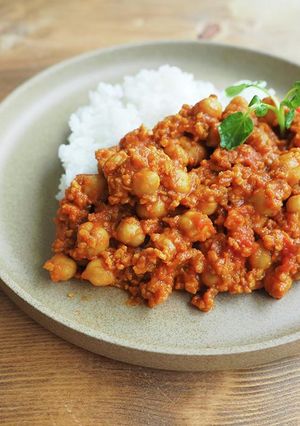 ベジミンチとひよこ豆のカレー-レシピのメイン写真