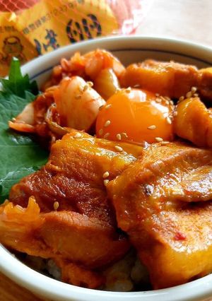 悪魔の豚キムチ煮丼-レシピのメイン写真