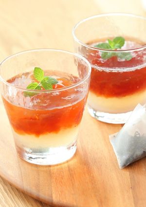 さっぱり爽やか『飲む紅茶ゼリー』-レシピのメイン写真