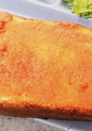 朝食におすすめ！簡単明太トースト-レシピのメイン写真