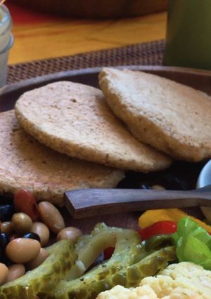 オートミール豆腐パンケーキ-レシピのメイン写真