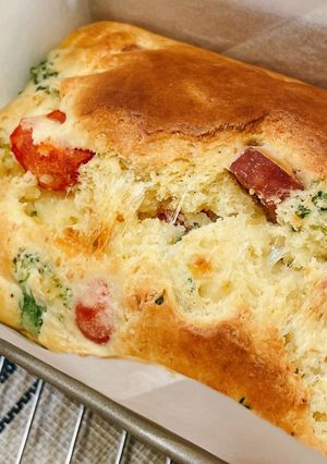混ぜて焼くだけ✨『絶品！ケーク・サレ』-レシピのメイン写真