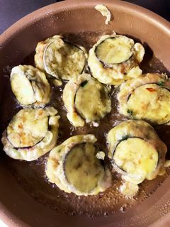 余った餃子の具で茄子のはさみ揚げ-レシピのメイン写真