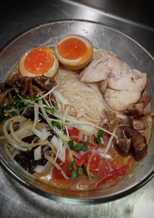 冷製トマトの中華風素麺❨(@≧↺≦@)❩-レシピのメイン写真