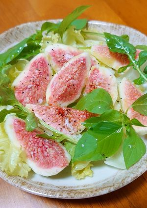 わかやまいちじくのサラダ-レシピのメイン写真