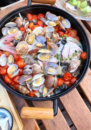 簡単！鯛とアサリのアクアパッツァ-レシピのメイン写真
