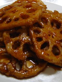♪れんこんの甘辛煮♪-レシピのメイン写真