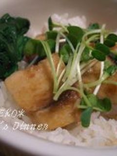 *ブリの照り焼き丼*-レシピのメイン写真