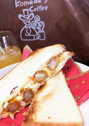えびふりぁあホットサンド-レシピのメイン写真