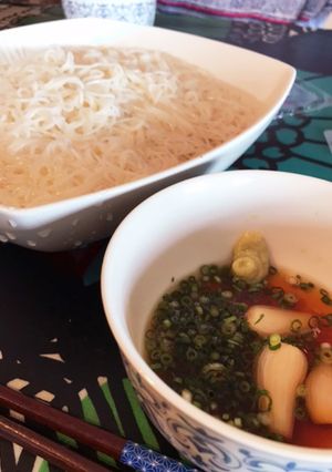 素麺はらっきょう酢！-レシピのメイン写真