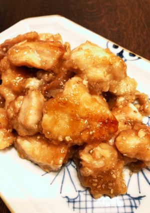 鶏むね肉しっとり柔らか焼き　甘酢ダレ-レシピのメイン写真