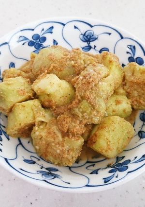 レンジで簡単☆ナスのたっぷりゴマあえ♪-レシピのメイン写真
