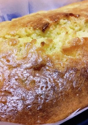 バナナヨーグルトパウンドケーキ-レシピのメイン写真