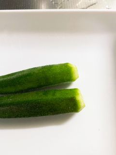 オクラ ピーラーで時短♪下処理-レシピのメイン写真