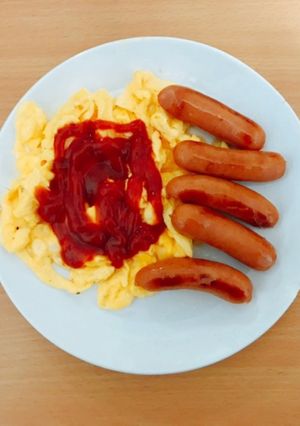 ウインナー玉子-レシピのメイン写真