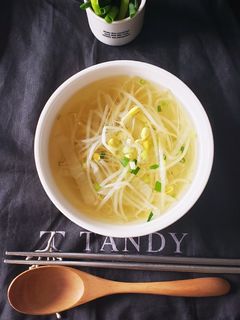 さっぱりする~大根豆もやしスープ-レシピのメイン写真
