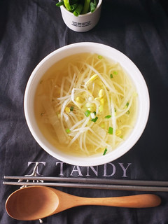 さっぱりする~大根豆もやしスープ-レシピのメイン写真