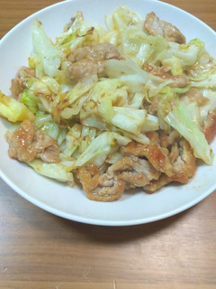 キャベツと豚肉のポン酢炒め-レシピのメイン写真