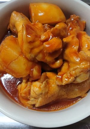 バーベキューチキン&じゃが♪-レシピのメイン写真