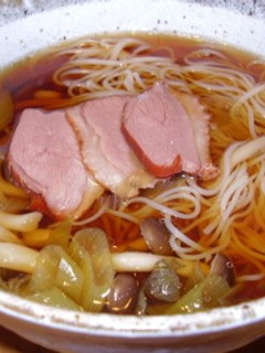 鴨ねぎにゅう麺-レシピのメイン写真