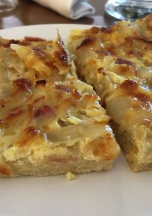 Zwiebelkuchen・玉ねぎケーキ-レシピのメイン写真