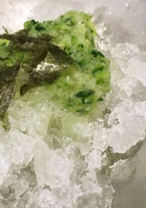 ズッキーニで!おとなのかき氷-レシピのメイン写真