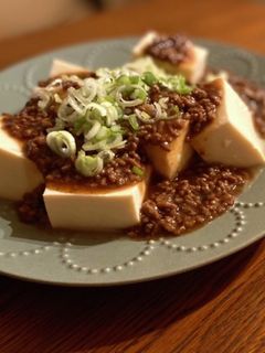 【簡単】挽肉のそぼろあんかけ豆腐-レシピのメイン写真