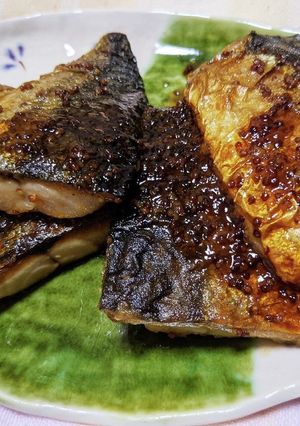 塩サバの粒マスタード焼き-レシピのメイン写真
