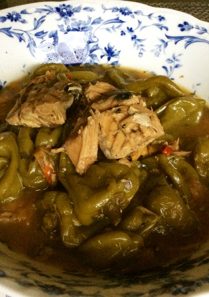 鯖缶と丸ごとピーマンほったらかし煮-レシピのメイン写真
