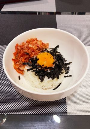 ごま油が香る♪韓国風たまごかけご飯-レシピのメイン写真