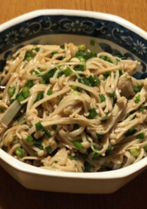 冷やしえのきの醤油づけ　ちょ〜簡単、時短-レシピのメイン写真