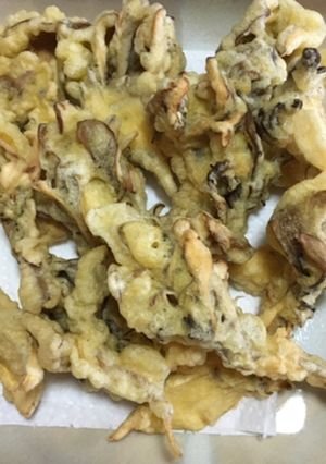 干します！油はねなし！舞茸天ぷら-レシピのメイン写真