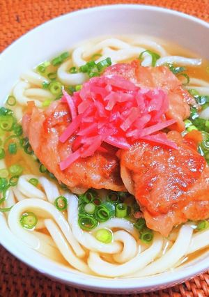 沖縄風冷やしうどん-レシピのメイン写真