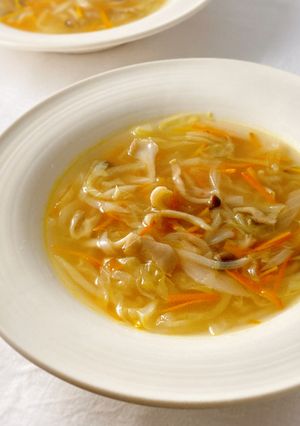 ＊せん切り野菜のスープ＊-レシピのメイン写真