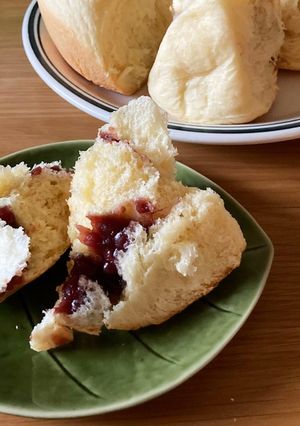 ブリオッシュ生地の炊飯器ちぎりパン-レシピのメイン写真