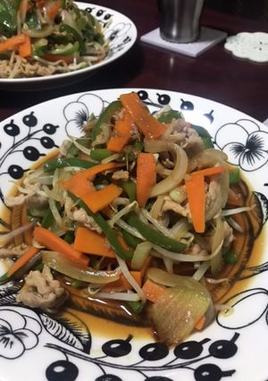 焼肉のたれで！かんたん肉野菜炒め-レシピのメイン写真