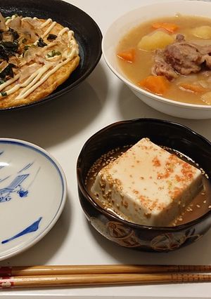 暑い日に。梅胡麻冷奴-レシピのメイン写真