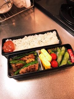 ピーマン肉詰め弁当-レシピのメイン写真
