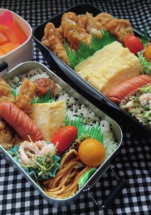 ❜21/8/31 とり天弁当-レシピのメイン写真