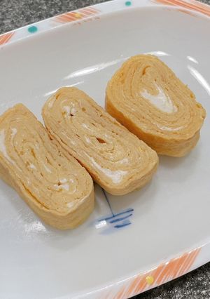 豆乳入りふわふわ☆だし巻き卵-レシピのメイン写真