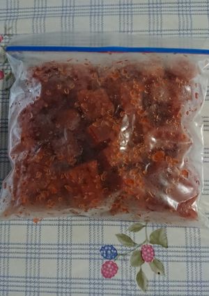 野菜ジュースは冷凍保存-レシピのメイン写真