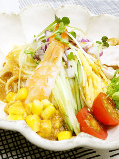 かるしお®レシピ 豚しゃぶ冷やし中華-レシピのメイン写真