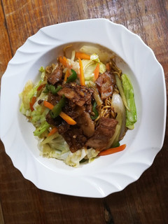 残り野菜の使い方。①【焼きそば】-レシピのメイン写真